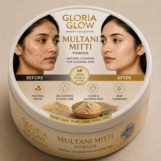 Gloria Glow Rice Powder & Multani Mitti Face Pack