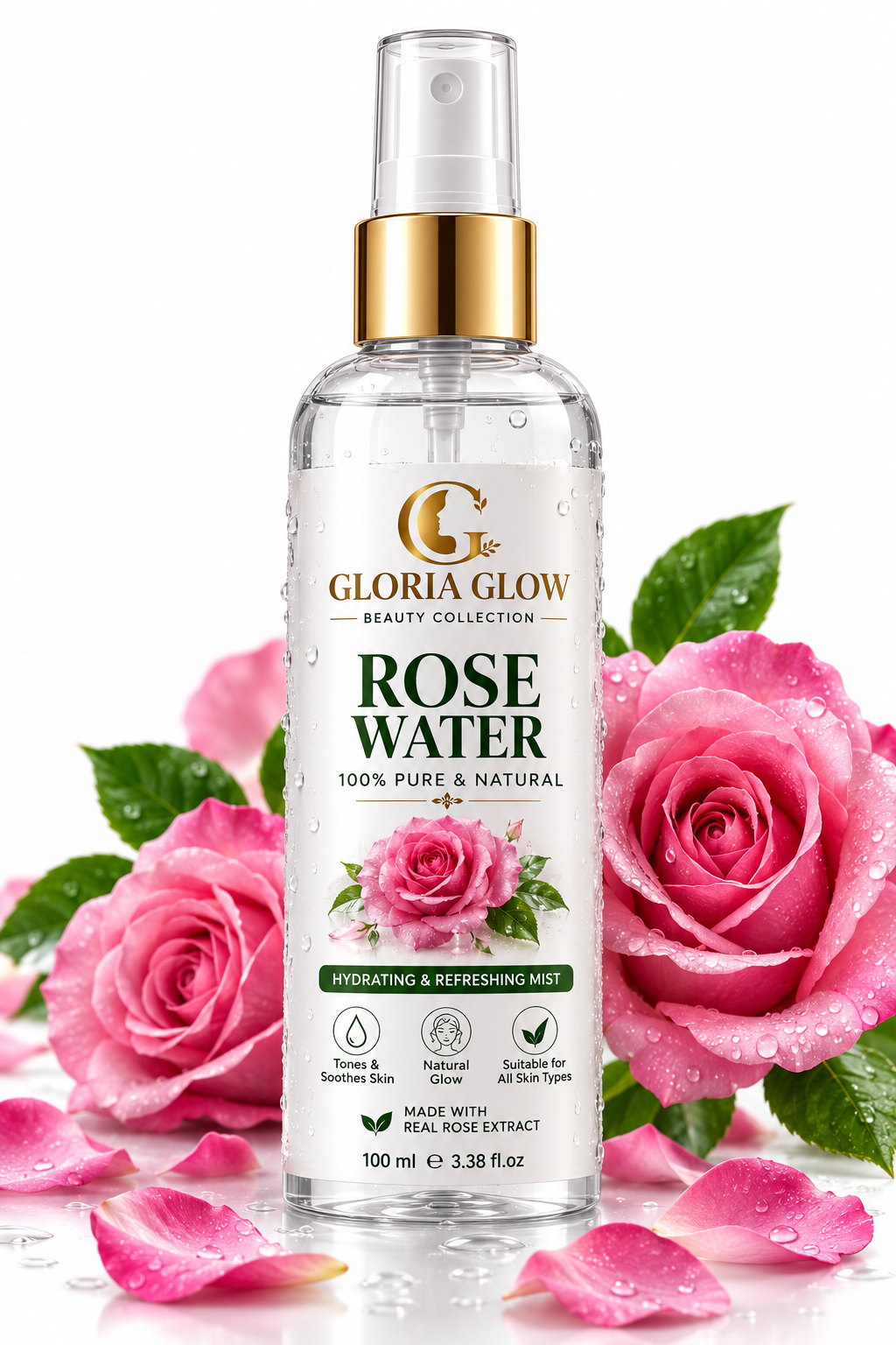 Gloria Glow Rose Water Premium